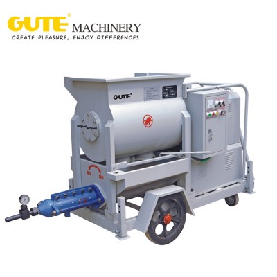 grouting machine - plastering pump with GUTE team